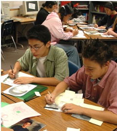 Image of students studying